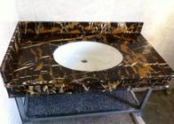 금 까만 Portoro 대리석 석판, 부엌/Bath Worktop를 위한 대리석 석판