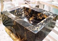 금 까만 Portoro 대리석 석판, 부엌/Bath Worktop를 위한 대리석 석판