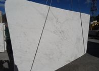 고전적인 백색 단단한 자연적인 돌 석판 100% 자연적인 대리석 물자
